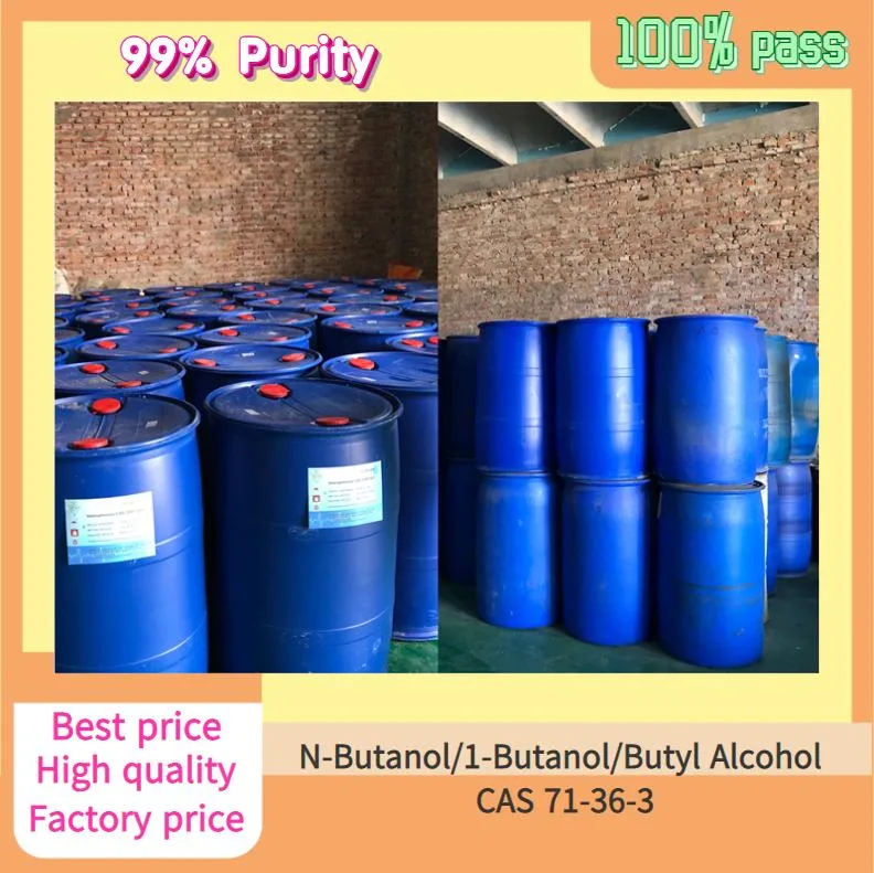 China Supplier 99.9% N-Butanol/1-Butanol/Butyl Alcohol CAS 71-36-3 with Best Price